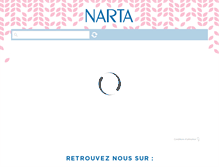 Tablet Screenshot of narta.fr